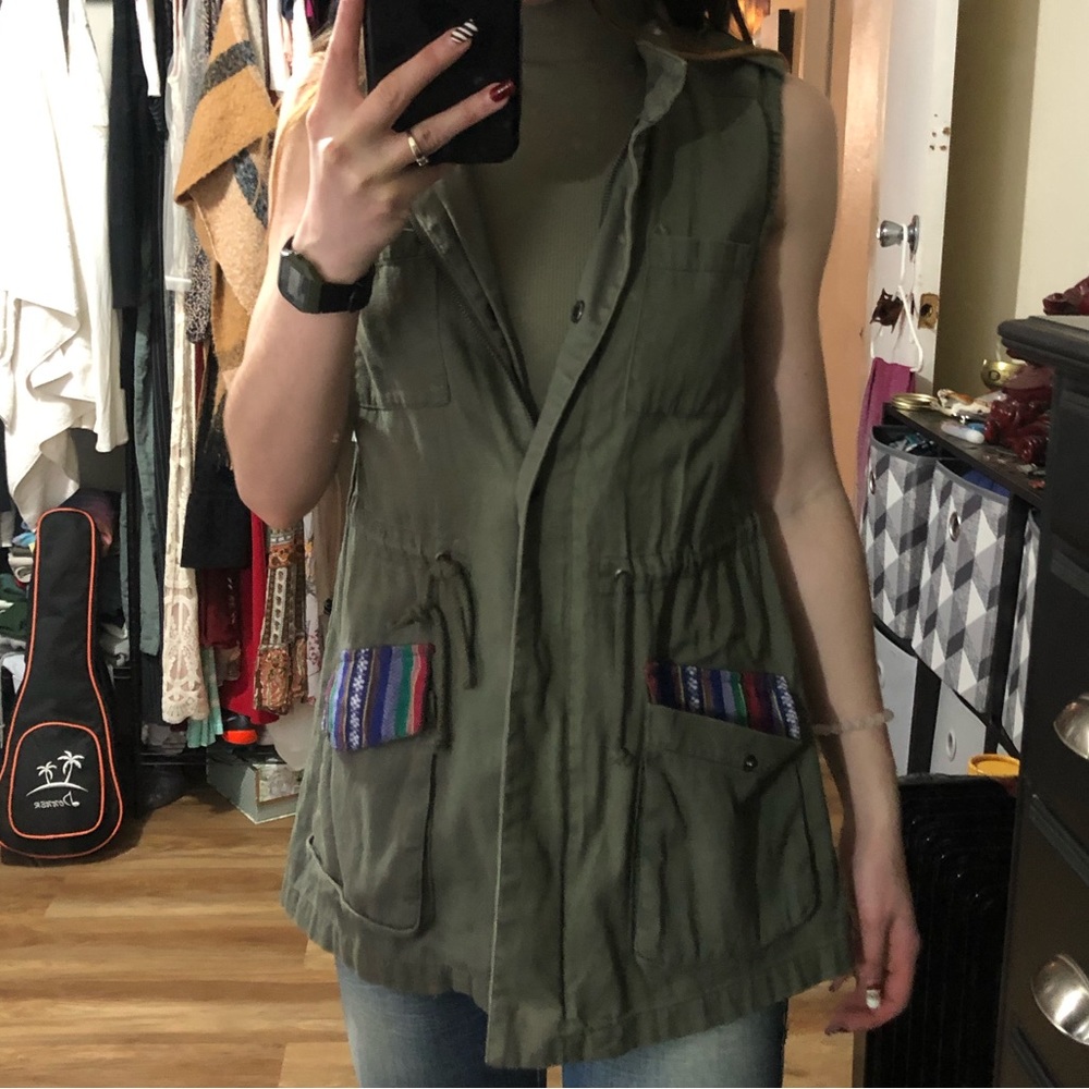 Green vest